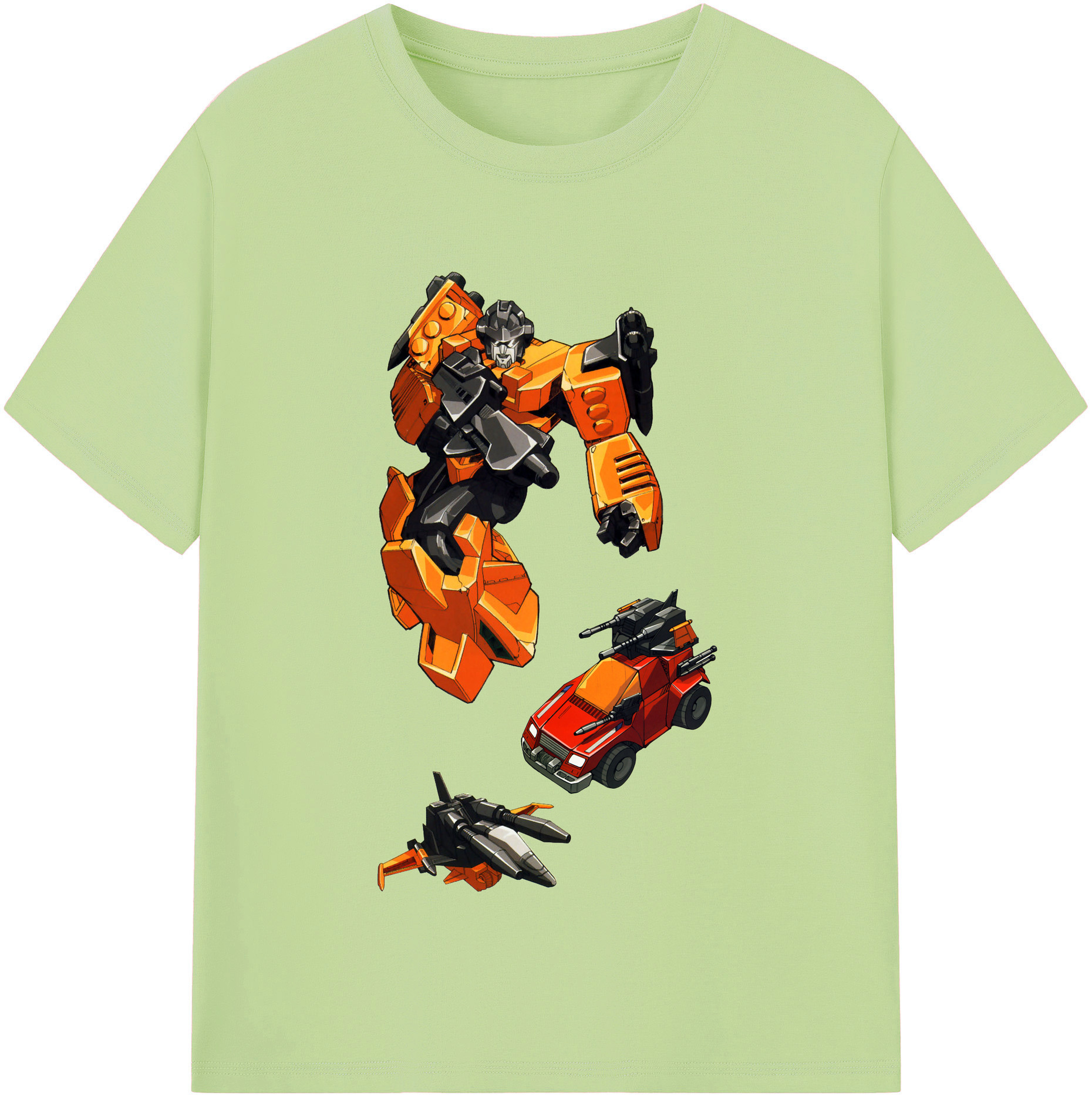 （画像用）  綿100％半袖Tシャツ（フロントプリント）